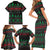 Cute Koala Family Matching Short Sleeve Bodycon Dress and Hawaiian Shirt Koalified Christmas Addict - Wonder Print Shop