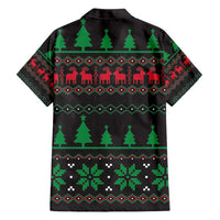 Cute Koala Family Matching Short Sleeve Bodycon Dress and Hawaiian Shirt Koalified Christmas Addict - Wonder Print Shop