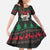 Cute Koala Kid Short Sleeve Dress Koalified Christmas Addict - Wonder Print Shop