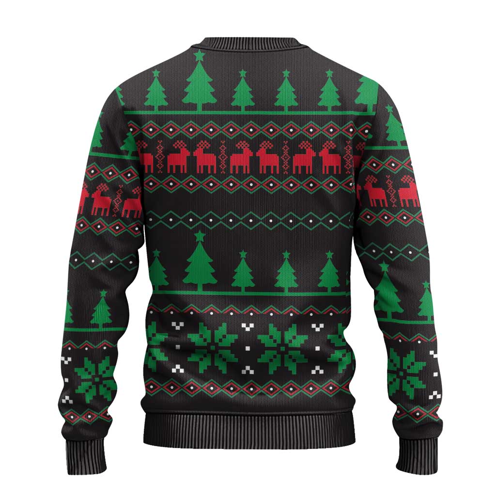 Cute Koala Ugly Christmas Sweater Koalified Christmas Addict - Wonder Print Shop