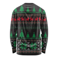 Cute Koala Long Sleeve Shirt Koalified Christmas Addict - Wonder Print Shop