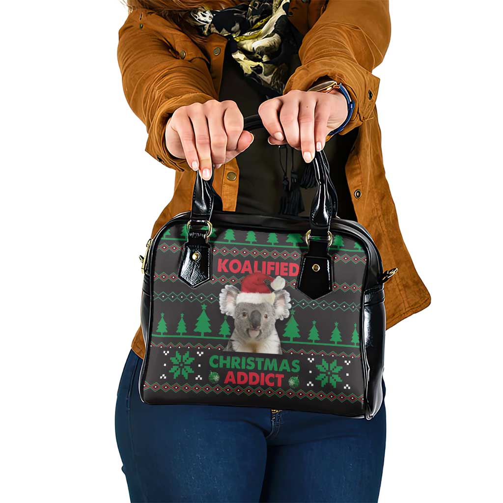 Cute Koala Shoulder Handbag Koalified Christmas Addict