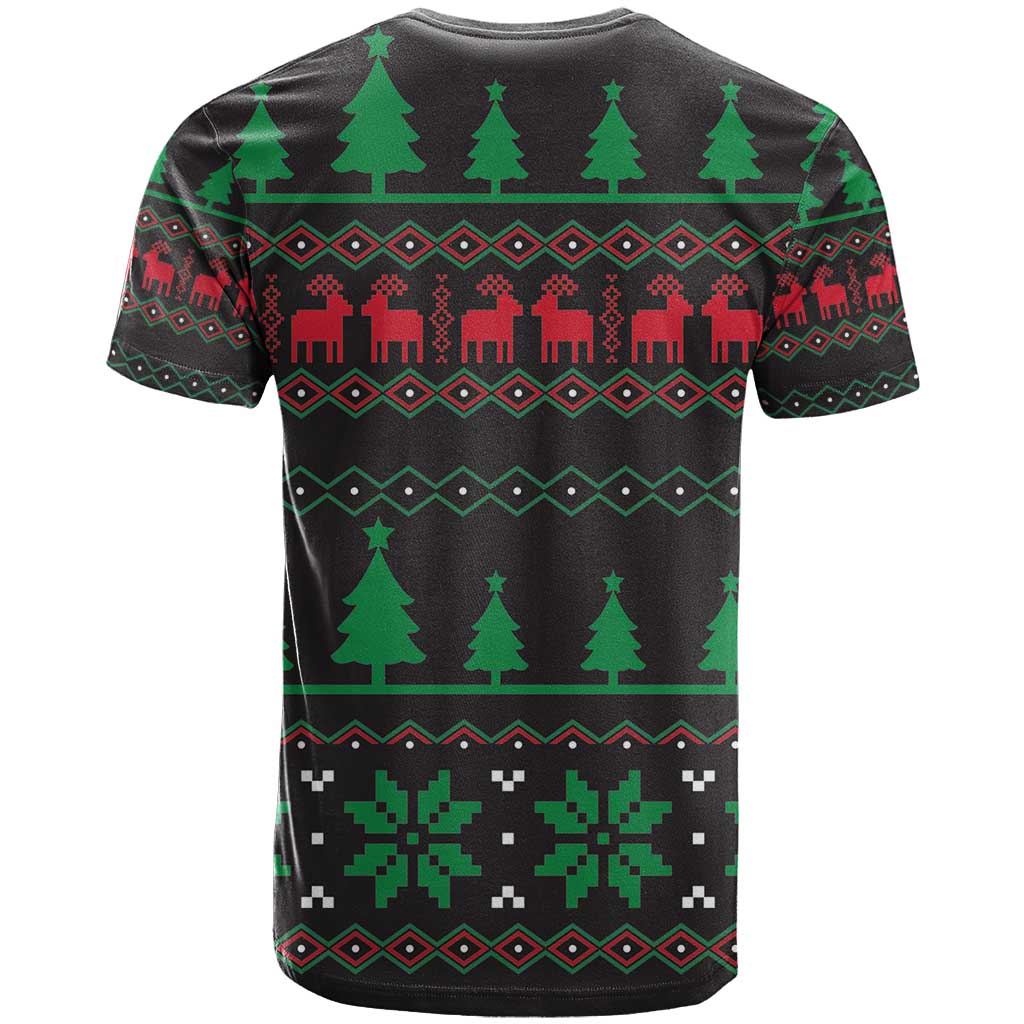 Cute Koala T Shirt Koalified Christmas Addict - Wonder Print Shop
