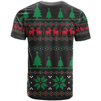 Cute Koala T Shirt Koalified Christmas Addict - Wonder Print Shop