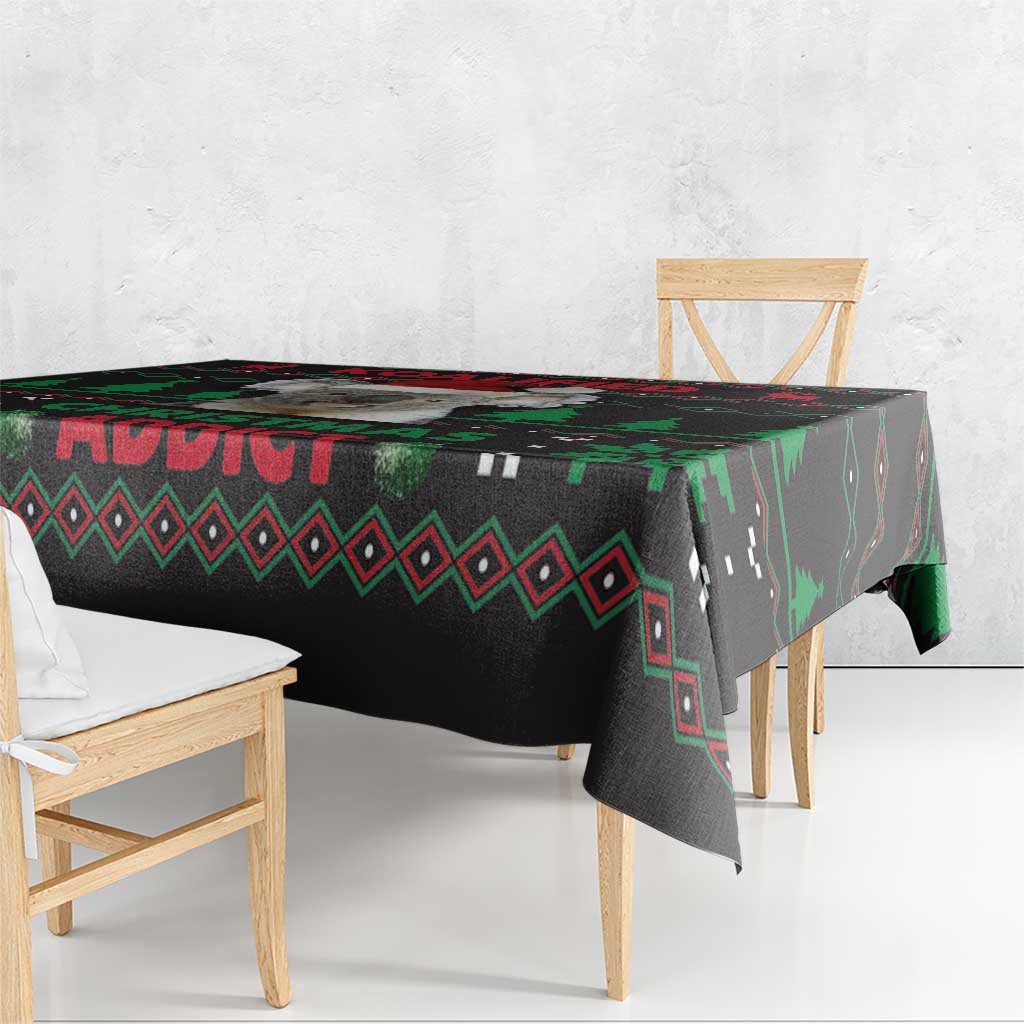 Cute Koala Tablecloth Koalified Christmas Addict - Wonder Print Shop