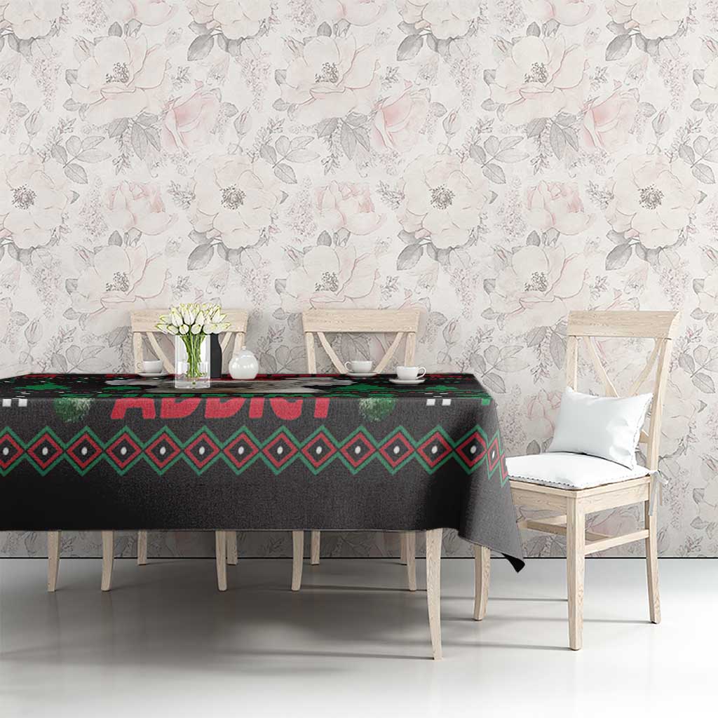 Cute Koala Tablecloth Koalified Christmas Addict - Wonder Print Shop