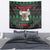 Cute Koala Tapestry Koalified Christmas Addict - Wonder Print Shop