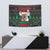 Cute Koala Tapestry Koalified Christmas Addict - Wonder Print Shop