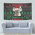 Cute Koala Tapestry Koalified Christmas Addict - Wonder Print Shop