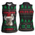 Cute Koala Women Sleeveless Polo Shirt Koalified Christmas Addict - Wonder Print Shop