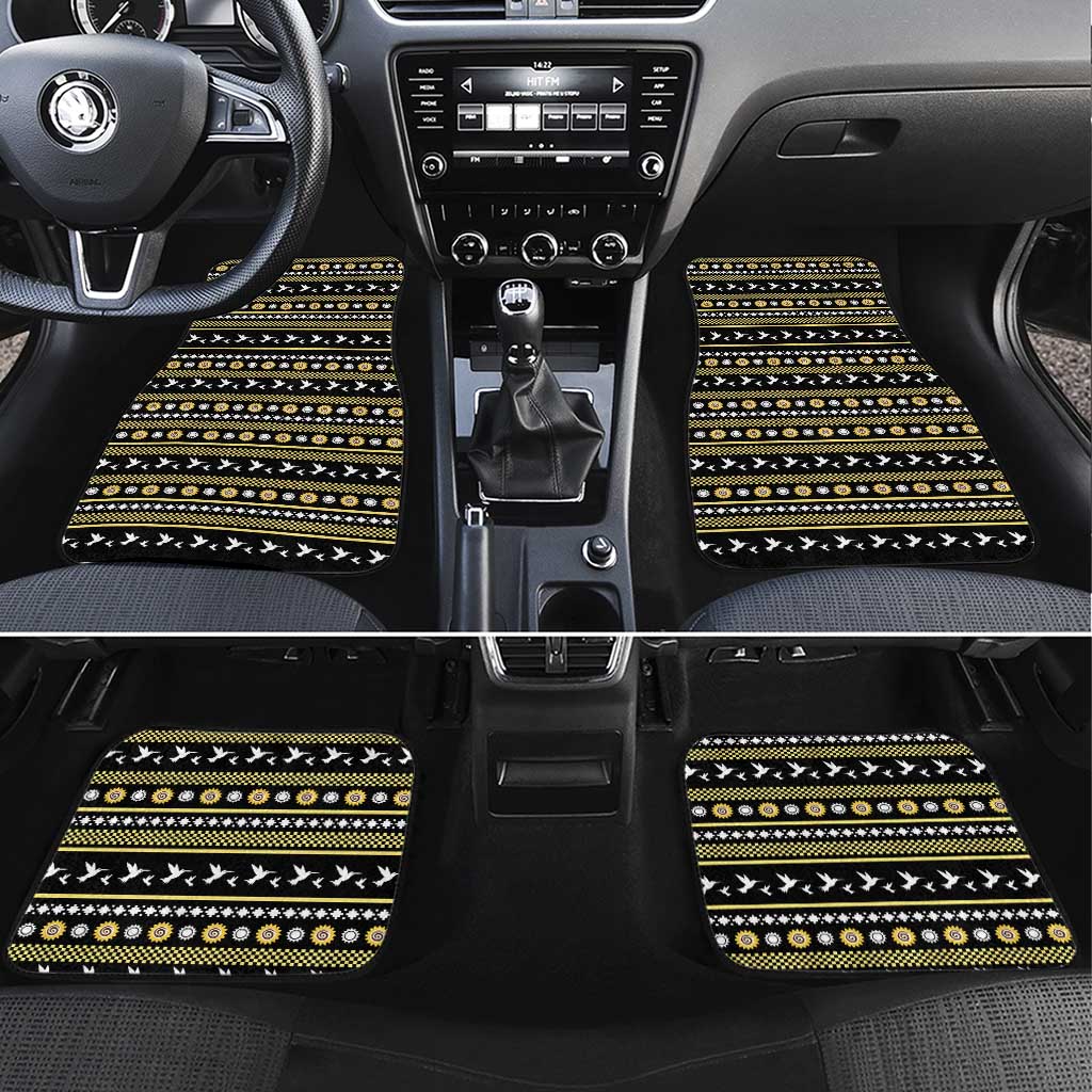 Hummingbird Sunflower Christmas Car Mats You Are My Sunshine - Wonder Print Shop