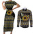 Hummingbird Sunflower Christmas Couples Matching Short Sleeve Bodycon Dress and Long Sleeve Button Shirt You Are My Sunshine - Wonder Print Shop