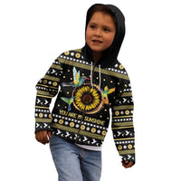 Hummingbird Sunflower Christmas Kid Hoodie You Are My Sunshine - Wonder Print Shop