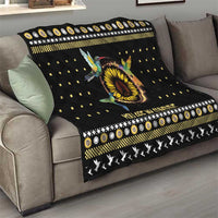 Hummingbird Sunflower Christmas Quilt You Are My Sunshine - Wonder Print Shop