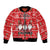 Chillin With My Gnomies Bomber Jacket Merry Christmas - Wonder Print Shop