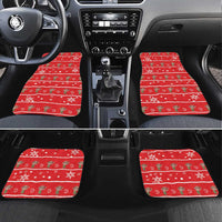 Chillin With My Gnomies Car Mats Merry Christmas - Wonder Print Shop