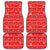 Chillin With My Gnomies Car Mats Merry Christmas - Wonder Print Shop