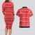 Chillin With My Gnomies Couples Matching Long Sleeve Bodycon Dress and Hawaiian Shirt Merry Christmas - Wonder Print Shop