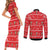 Chillin With My Gnomies Couples Matching Short Sleeve Bodycon Dress and Long Sleeve Button Shirt Merry Christmas - Wonder Print Shop