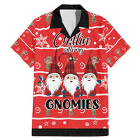 Chillin With My Gnomies Family Matching Mermaid Dress and Hawaiian Shirt Merry Christmas - Wonder Print Shop