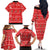 Chillin With My Gnomies Family Matching Off The Shoulder Long Sleeve Dress and Hawaiian Shirt Merry Christmas - Wonder Print Shop