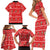 Chillin With My Gnomies Family Matching Short Sleeve Bodycon Dress and Hawaiian Shirt Merry Christmas - Wonder Print Shop