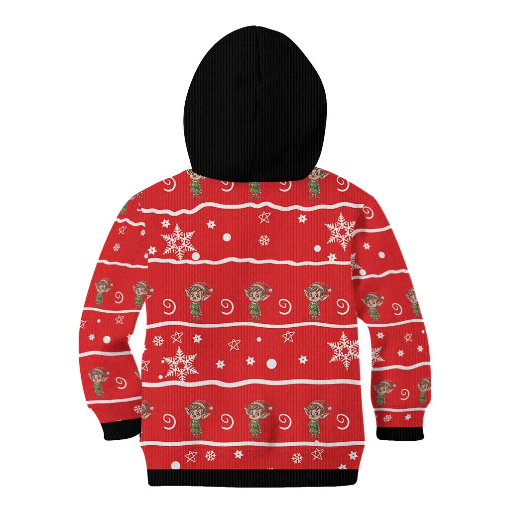 Chillin With My Gnomies Kid Hoodie Merry Christmas - Wonder Print Shop