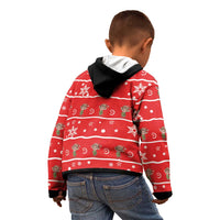 Chillin With My Gnomies Kid Hoodie Merry Christmas - Wonder Print Shop