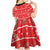 Chillin With My Gnomies Kid Short Sleeve Dress Merry Christmas - Wonder Print Shop