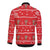 Chillin With My Gnomies Long Sleeve Button Shirt Merry Christmas - Wonder Print Shop