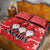 Chillin With My Gnomies Quilt Bed Set Merry Christmas - Wonder Print Shop