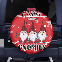 Chillin With My Gnomies Spare Tire Cover Merry Christmas - Wonder Print Shop