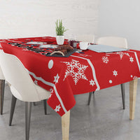 Chillin With My Gnomies Tablecloth Merry Christmas - Wonder Print Shop