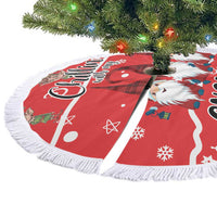 Chillin With My Gnomies Tree Skirt Merry Christmas - Wonder Print Shop