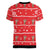 Chillin With My Gnomies Women V-Neck T-Shirt Merry Christmas - Wonder Print Shop