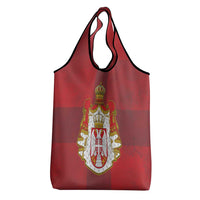 Serbia Grocery Bag Serbian Cross Eagle Tattoo