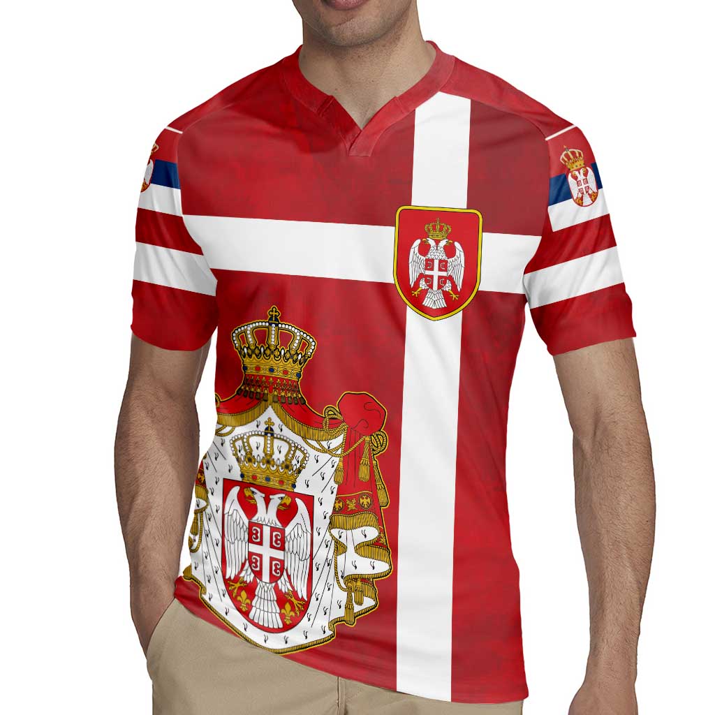 Serbia Rugby Jersey Serbian Cross Eagle Tattoo