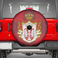 Serbia Spare Tire Cover Serbian Cross Eagle Tattoo