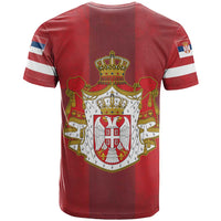 Serbia T Shirt Serbian Cross Eagle Tattoo