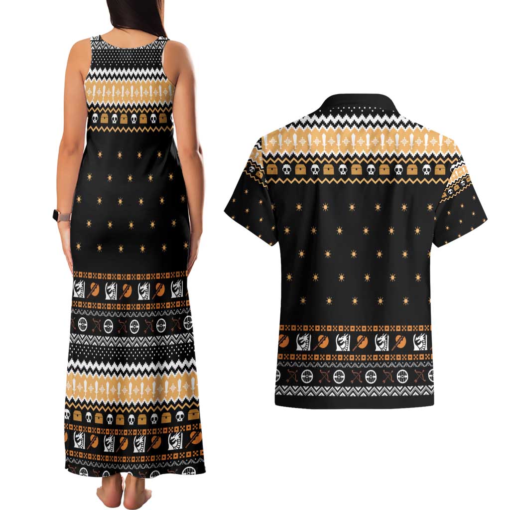 I Said I Cast Fireball Christmas Couples Matching Tank Maxi Dress and Hawaiian Shirt I Said I Cast Fireball - Wonder Print Shop