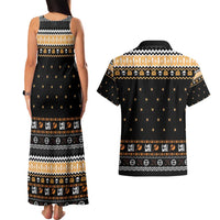 I Said I Cast Fireball Christmas Couples Matching Tank Maxi Dress and Hawaiian Shirt I Said I Cast Fireball - Wonder Print Shop