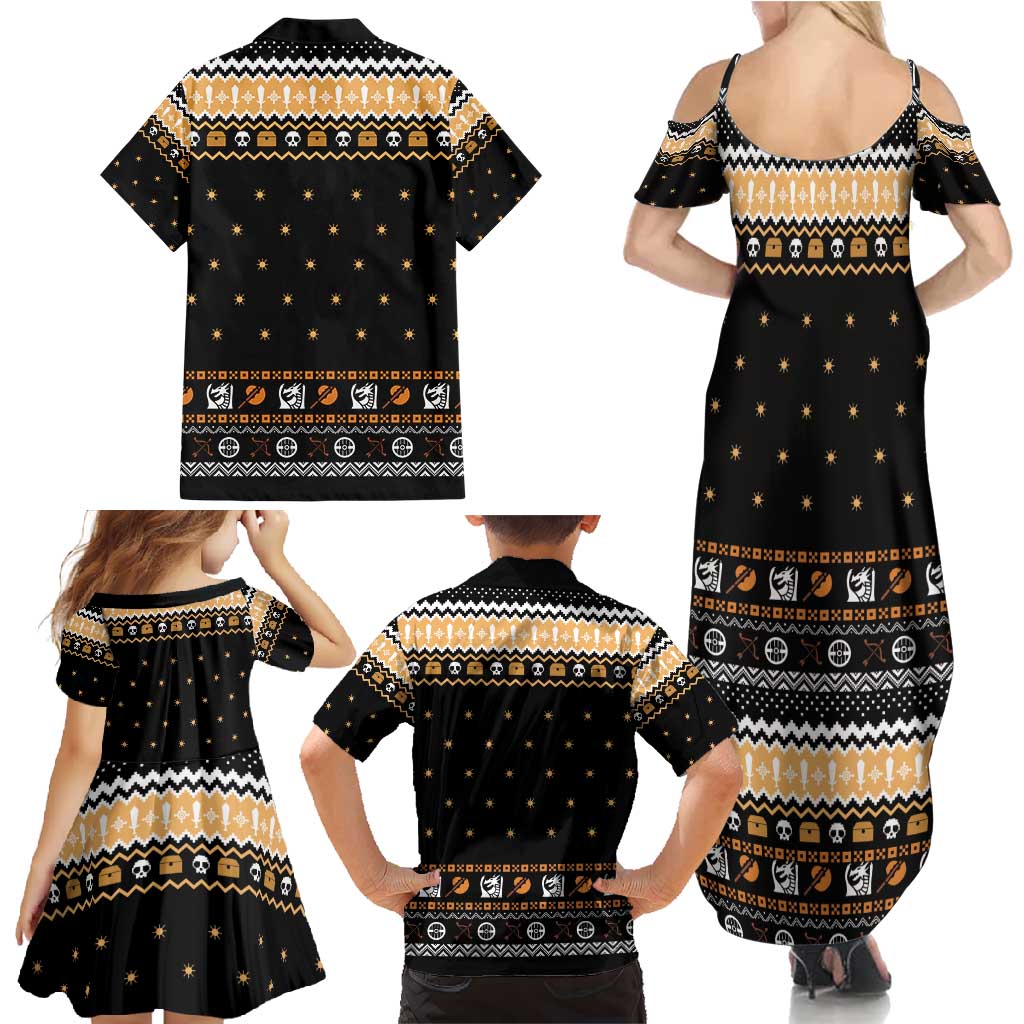 I Said I Cast Fireball Christmas Family Matching Summer Maxi Dress and Hawaiian Shirt I Said I Cast Fireball - Wonder Print Shop