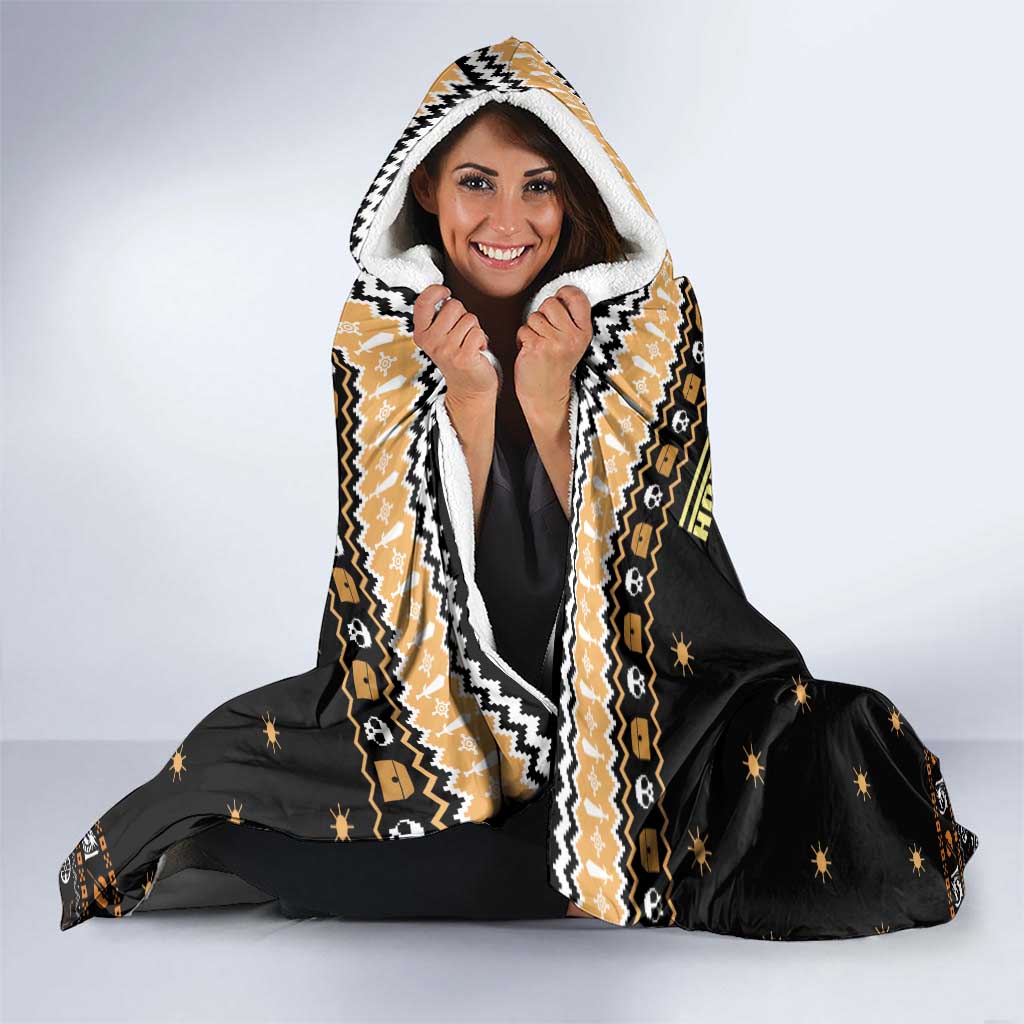 I Said I Cast Fireball Christmas Hooded Blanket I Said I Cast Fireball