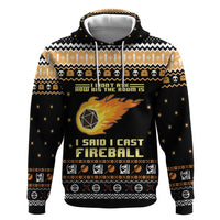 I Said I Cast Fireball Christmas Hoodie I Said I Cast Fireball - Wonder Print Shop