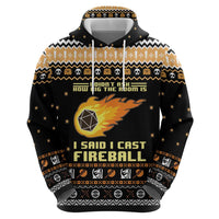 I Said I Cast Fireball Christmas Hoodie I Said I Cast Fireball - Wonder Print Shop