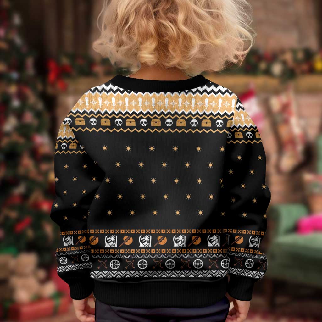 I Said I Cast Fireball Christmas Kid Ugly Christmas Sweater - Wonder Print Shop