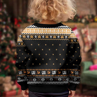 I Said I Cast Fireball Christmas Kid Ugly Christmas Sweater - Wonder Print Shop