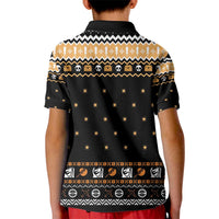 I Said I Cast Fireball Christmas Kid Polo Shirt I Said I Cast Fireball - Wonder Print Shop