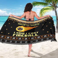 I Said I Cast Fireball Christmas Sarong I Said I Cast Fireball - Wonder Print Shop