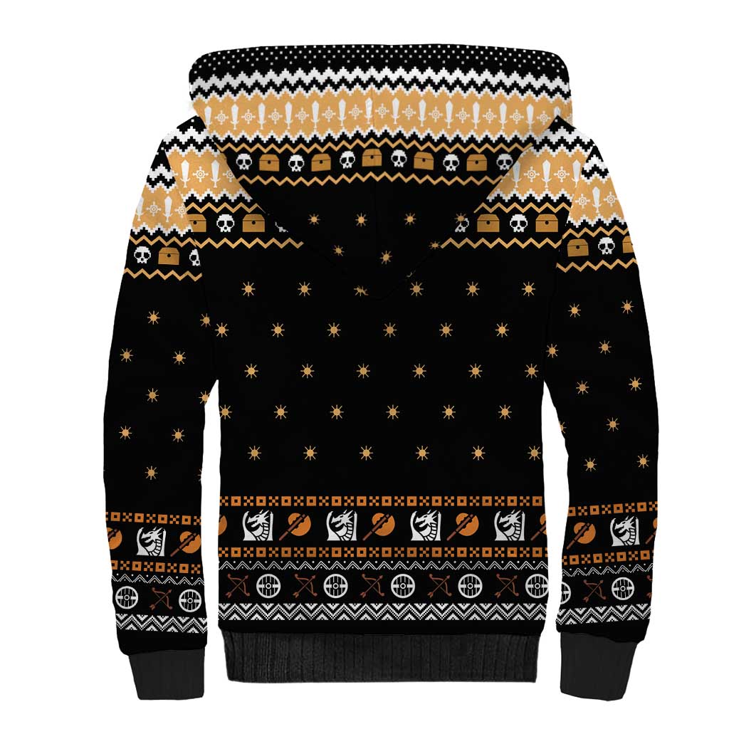 I Said I Cast Fireball Christmas Sherpa Hoodie I Said I Cast Fireball - Wonder Print Shop